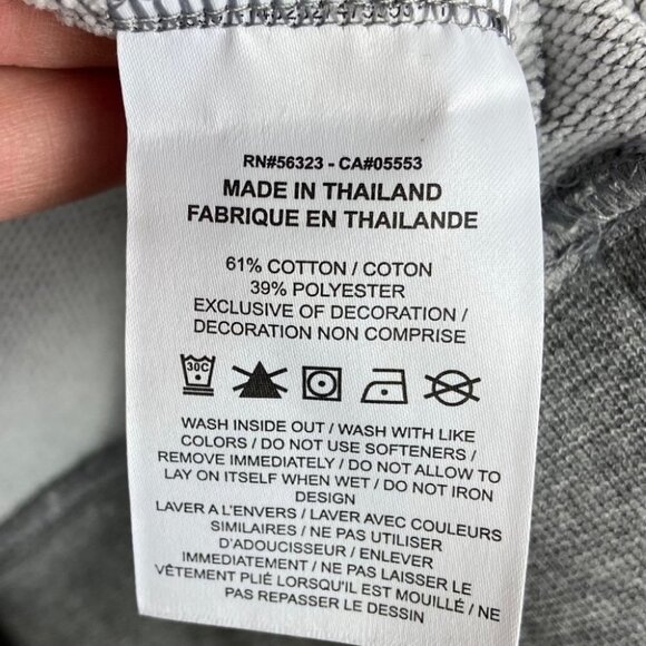 Nike Swoosh Training Crew Neck Chenille Sweatshirt Grey Size Small 2020 Pullover - Picture 9 of 12